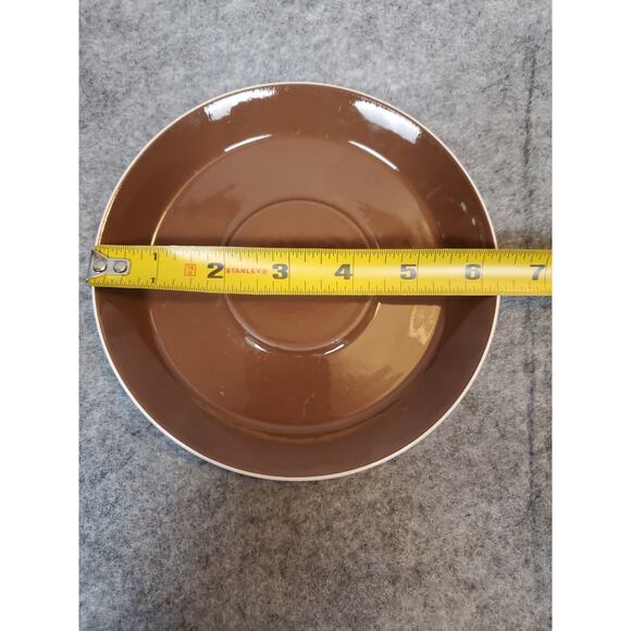 Mikasa MCM Duplex Cup & Saucer in Brown Ben Seibel D3800 Made in Japan - Picture 6 of 9